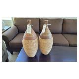 TWO (2) VASES