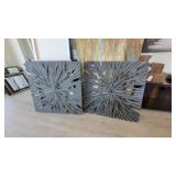 TWO (2) WALL PANELS