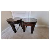TWO (2) END TABLES