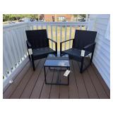 3PC PATIO FURNITURE