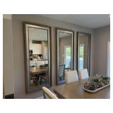 3PC LARGE WALL MIRRORS
