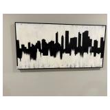 2PC LARGE CANVAS FRAMED PRINTS