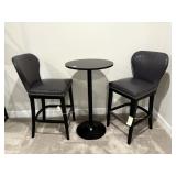 3PC HIGHTOP TABLE AND CHAIRS
