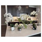 10PC FAUX GREENERY