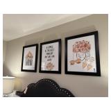 3PC FRAMED PRINTS