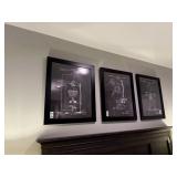 3PC FRAMED PRINTS