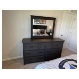 2PC DRESSER & MIRROR