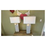 2PC TABLE LAMPS