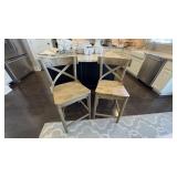 2PC COUNTER STOOLS