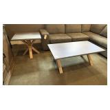 2PC COFFEE TABLE & END TABLE