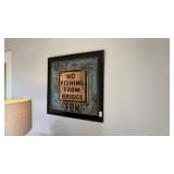 5PC ASSORTED WALL ART
