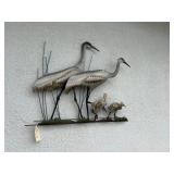2PC ASSORTED OUTDOOR WALL ART