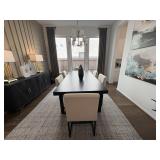 7PC DINING TABLE & CHAIRS