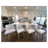 4PC COUNTER STOOLS