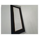 2PC LARGE  FRAMED CANVASES