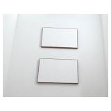 2PC LARGE FRAMED CANVASES