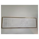 LARGE FRAMED CANVAS