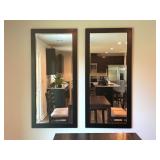 2PC LARGE WALL MIRRORS