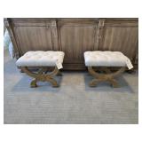 2PC FOOT STOOLS