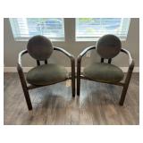 2PC ARM CHAIRS