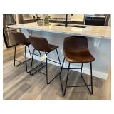 3 PC COUNTER STOOLS
