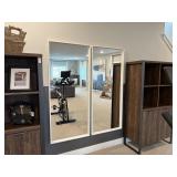 2PC LARGE WALL MIRRORS