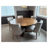 6PC TABLE & CHAIRS
