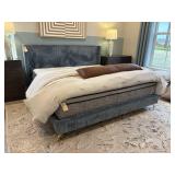 KING BED W/MATTRESS