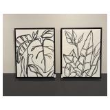 2PC FRAMED CANVAS PRINTS