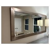 LARGE FRAMED WALL MIRROR LARGE FRAMED WALL MIRROR