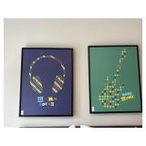 2PC FRAMED CANVASES 2PC FRAMED CANVASES