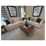 2PC SOFA AND LOVESEAT