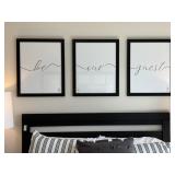 3PC FRAMED PRINTS