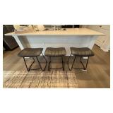3PC COUNTER STOOLS
