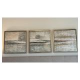 3PC FRAMED CANVASES