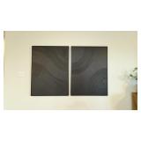 2PC FRAMED CANVASES