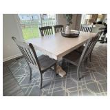7PC DINING TABLE & CHAIRS