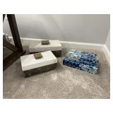 4PC Dï¿½CORATIVE BOXES