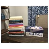 14PC ASSORTED BOOKS & GAMES