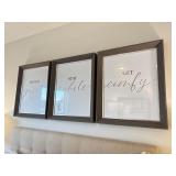 3PC FRAMED PRINTS