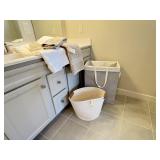 9PC BATHROOM ITEMS