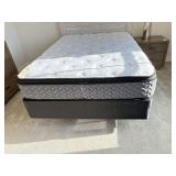 FULL MATTRESS SET W/METAL FRAME