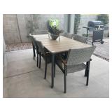 7PC OUTDOOR DINING SET