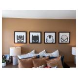 4PC WALL ART