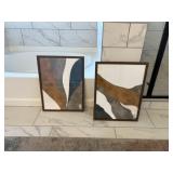 2PC FRAMED WALL ART