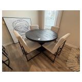 5PC DINING TABLE & CHAIRS