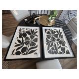 2PC FRAMED WALL ART