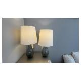 2PC TABLE LAMPS