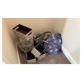 9PC ASSORTED BAGS & BINS