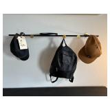 4PC ASSORTED WALL-HUNG RACK W/ ACCESSORIES